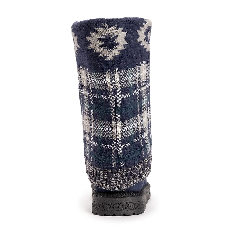Muk Luks Womens Cheryl Boot Flat Heel Booties