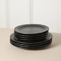 Stone + Lain Oasis 12-pc. Stoneware Dinnerware Set