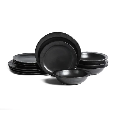 Stone + Lain Oasis -pc. Stoneware Dinnerware Set