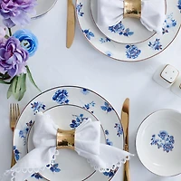 Stone + Lain Viola 8-pc. Porcelain Dinnerware Set