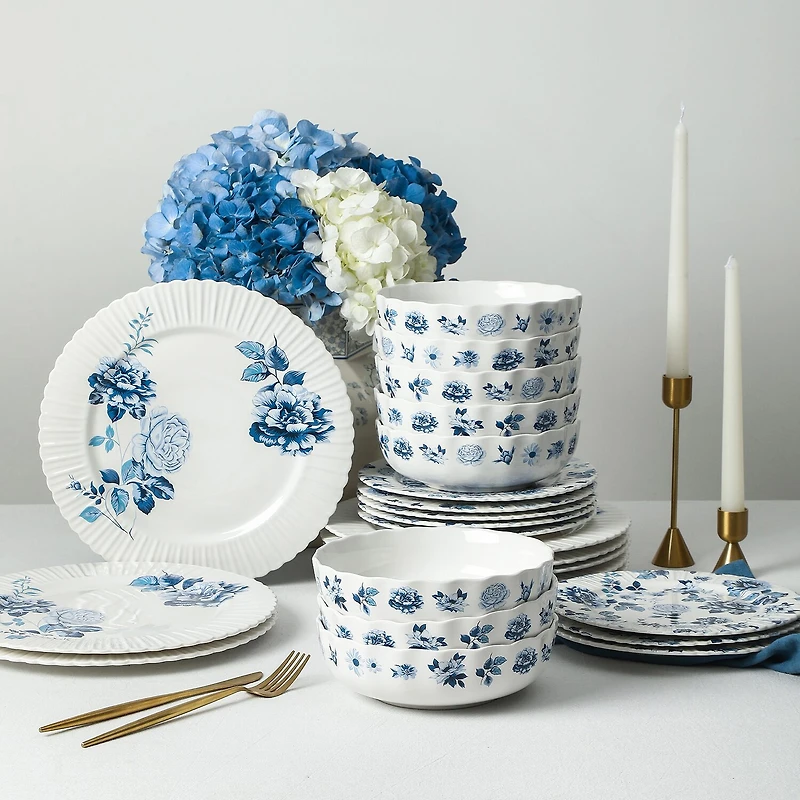 Stone + Lain Fiore -pc. Bone China Dinner Plate