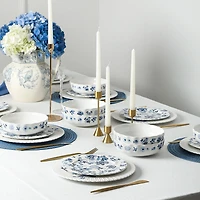Stone + Lain Fiore 4-pc. Bone China Dinnerware Set