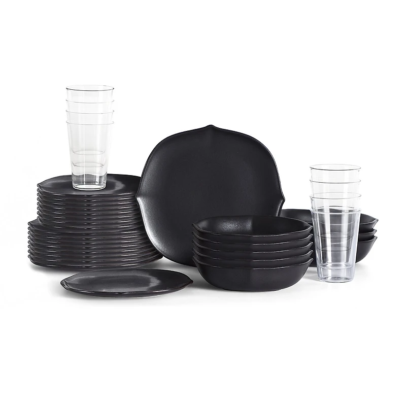 Stone + Lain Baskerville 32-pc. Stoneware Dinnerware Set