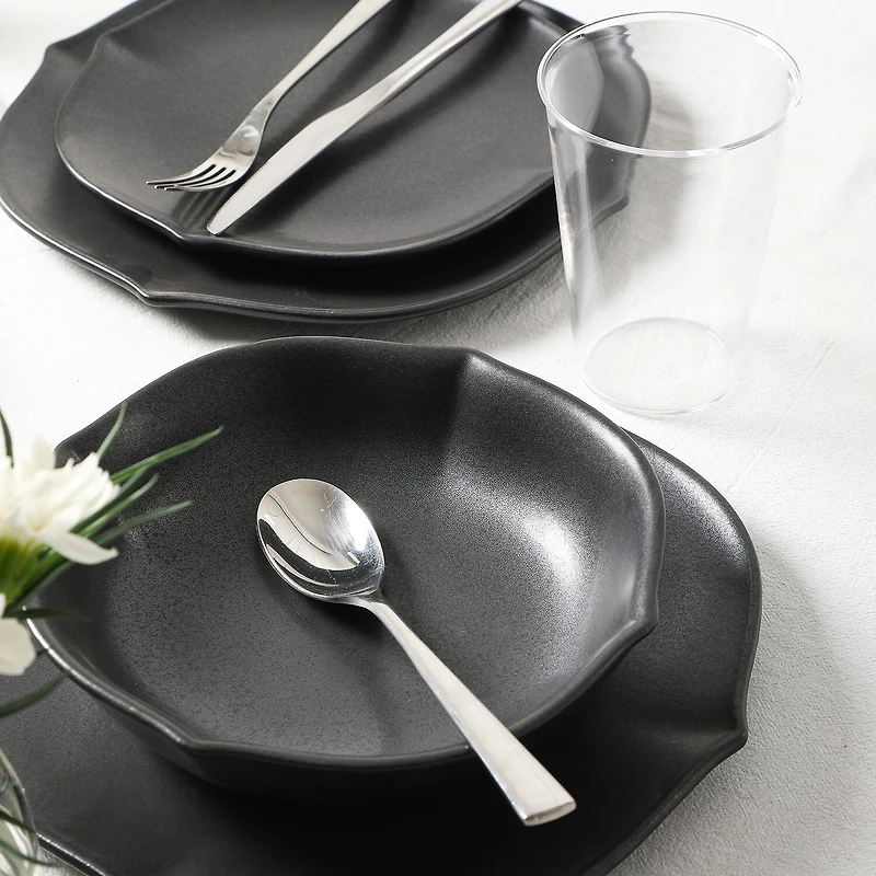 Stone + Lain Baskerville 32-pc. Stoneware Dinnerware Set
