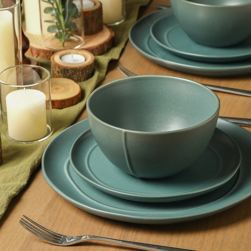 Stone + Lain Infinity -pc. Stoneware Dinnerware Set