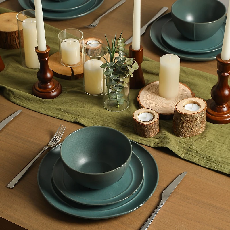 Stone + Lain Infinity -pc. Stoneware Dinnerware Set
