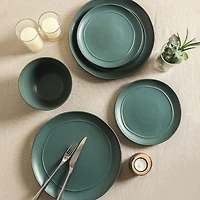 Stone + Lain Infinity -pc. Stoneware Dinnerware Set