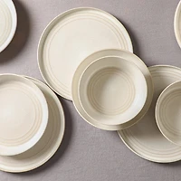 Stone + Lain Claire -pc. Stoneware Dinner Plate