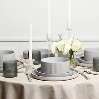 Stone + Lain Haven 8-pc. Stoneware Dinnerware Set