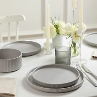 Stone + Lain Haven 8-pc. Stoneware Dinnerware Set
