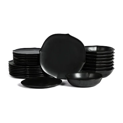 Stone + Lain Baskerville 24-pc. Stoneware Dinnerware Set