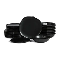 Stone + Lain Baskerville 24-pc. Stoneware Dinnerware Set