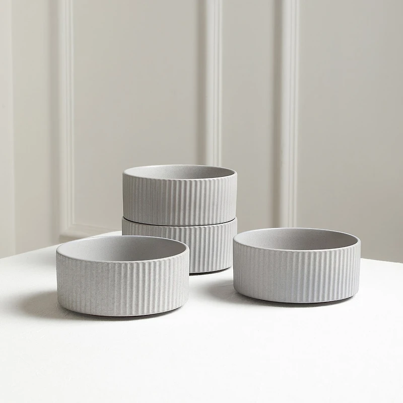 Stone + Lain Haven 4-pc. Stoneware Cereal Bowl