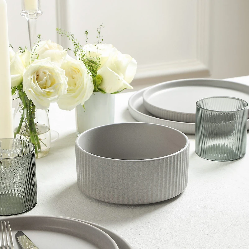 Stone + Lain Haven 4-pc. Stoneware Cereal Bowl