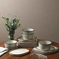 Stone + Lain Cairo 12-pc. Stoneware Dinnerware Set