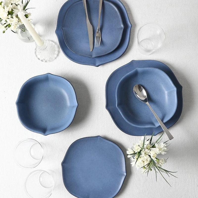 Stone + Lain Baskerville 16-pc. Stoneware Dinnerware Set
