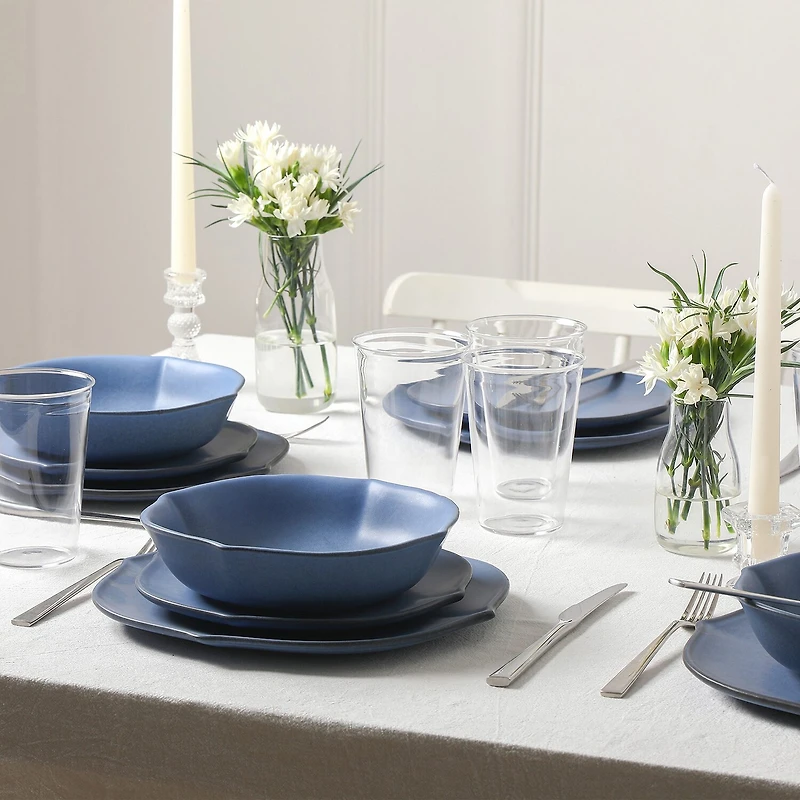 Stone + Lain Baskerville 16-pc. Stoneware Dinnerware Set