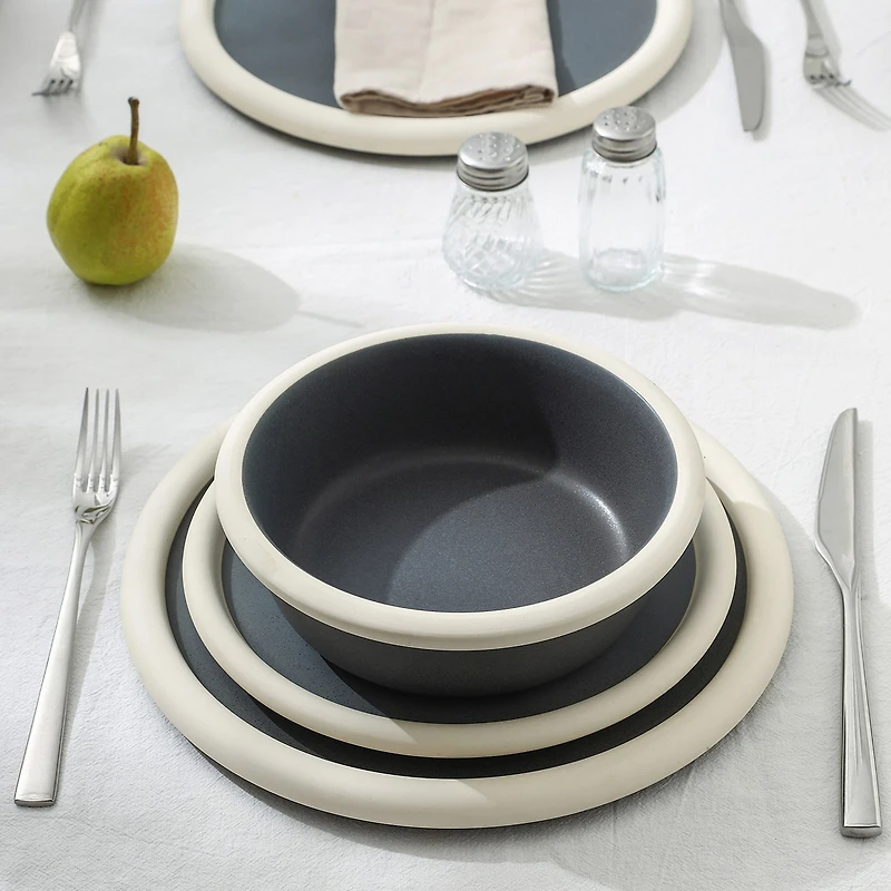 Stone + Lain Capri 4-pc. Stoneware Dinnerware Set