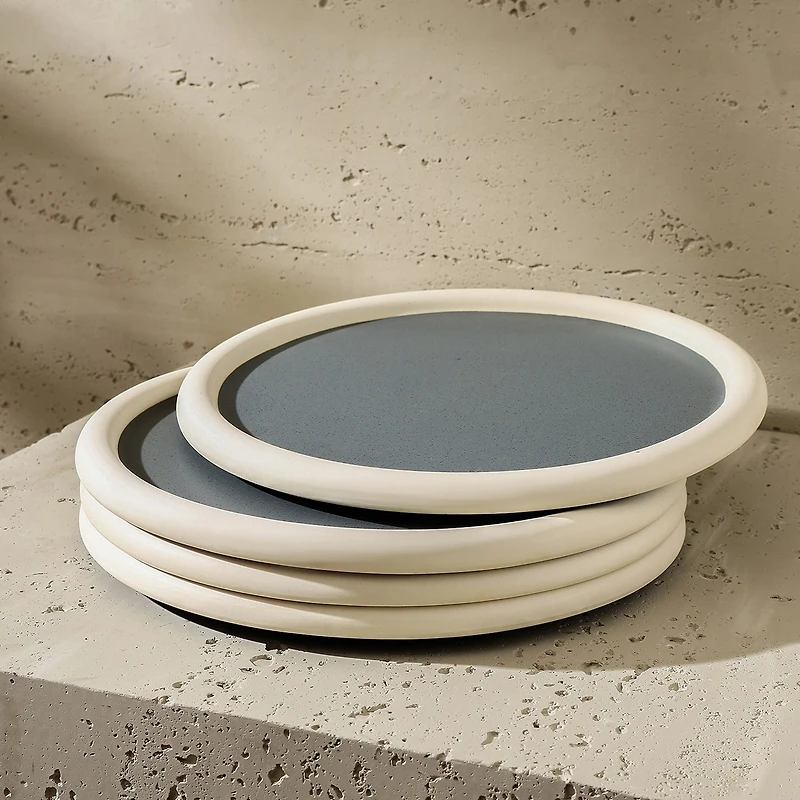 Stone + Lain Capri 4-pc. Stoneware Dinnerware Set