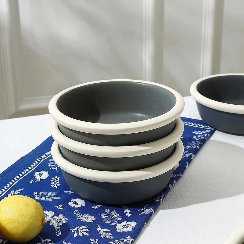 Stone + Lain Capri 4-pc. Stoneware Dinnerware Set