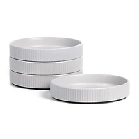 Stone + Lain Haven 4-pc. Stoneware Pasta Bowl