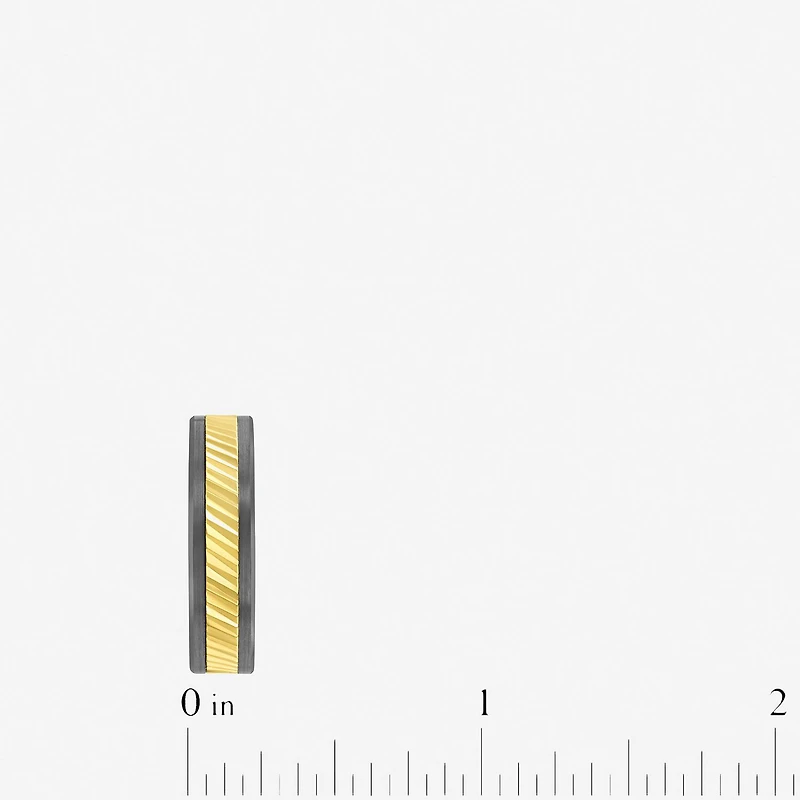 Mens 6MM Tungsten Wedding Band