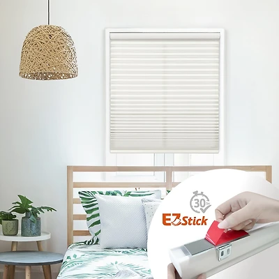 Eco Estates Ez Stick No Tool 1" Cut-To-Width Cordless Light-Filtering Cellular Shade