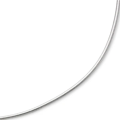Sterling Silver 18” .8mm Snake Chain