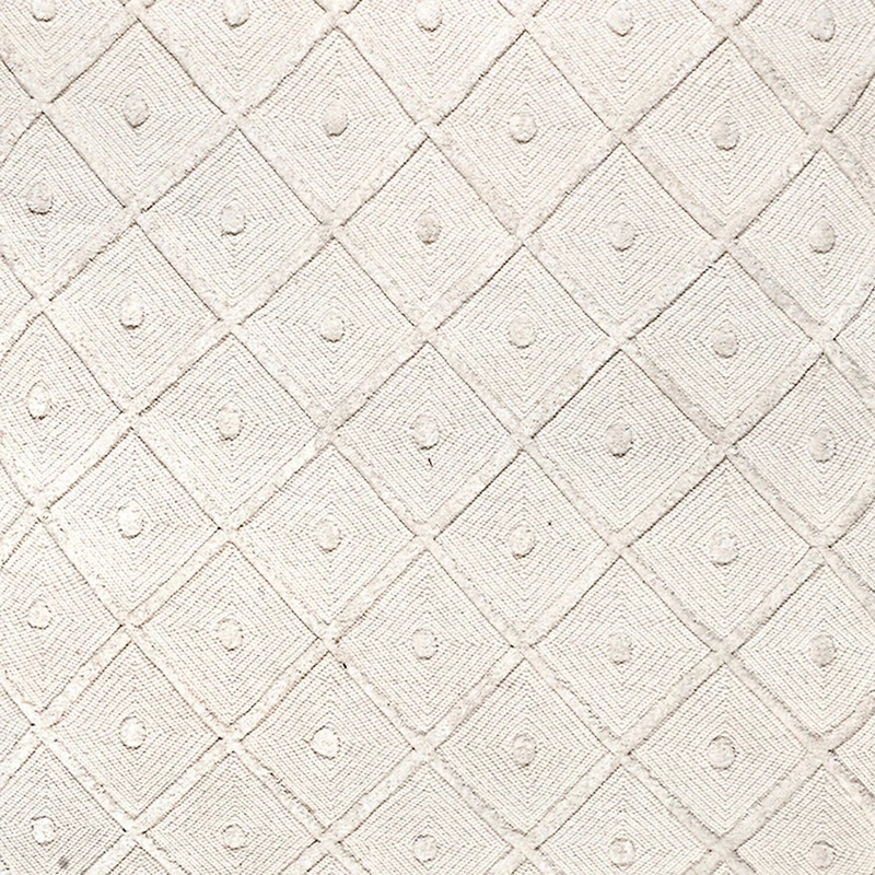 nuLoom Jinny Trellis Tassel Loomed Rug
