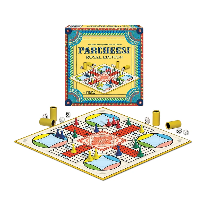 Winning Moves Parcheesi Royal Edition Board Game