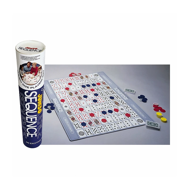 Jax Ltd. Jumbo Sequence In A Tube Game Board Game