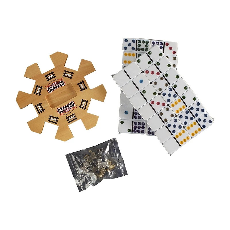 Front Porch Classics Mexican Train Dominoes Dominoes