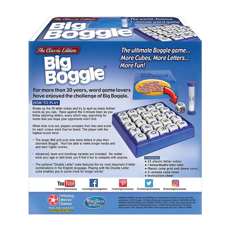 Winning Moves Big Boggle