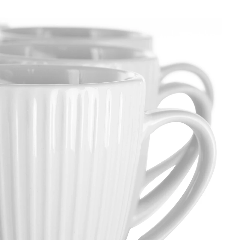 Elama Elle 12-pc. Porcelain Mug Set