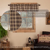 Vhc Brands Dawson Star Rod Pocket Scallop Valance