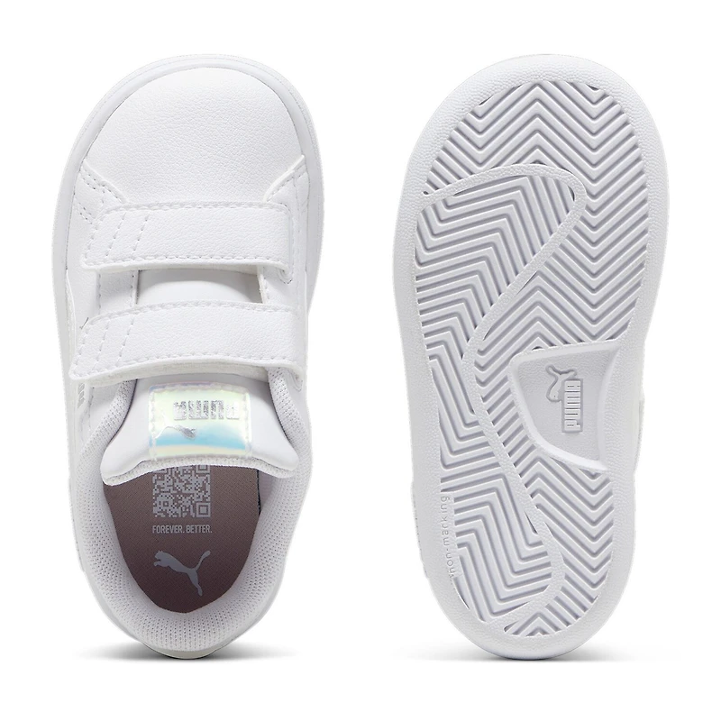 PUMA Smash 3.0 Holo 2.0 Toddler Girls Sneakers