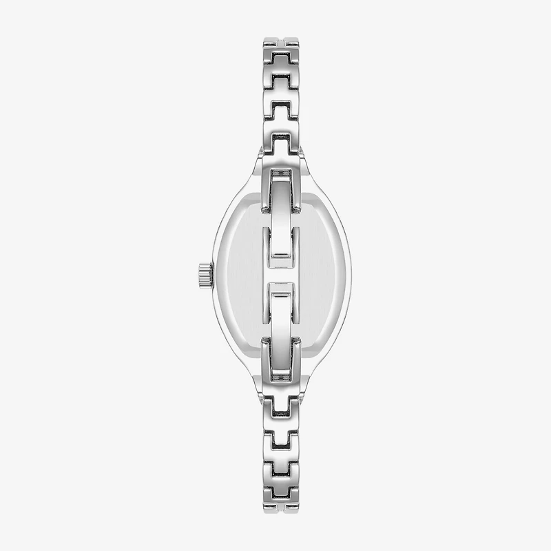 Armitron Womens Crystal Accent Silver Tone Bracelet Watch 75/5902mpsv