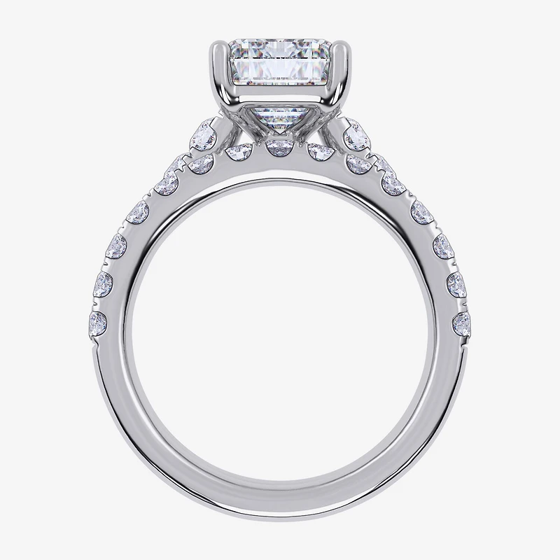 Signature By Modern Bride (G-H / Si1-Si2) Womens 4 CT. T.W. Lab Grown White Diamond 14K Gold Bridal Set