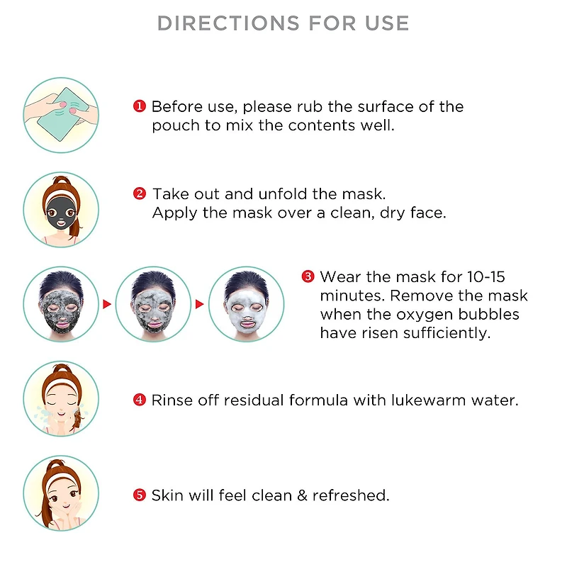 Earth Therapeutics 3 Pack Deep Purifying Charcoal Mask