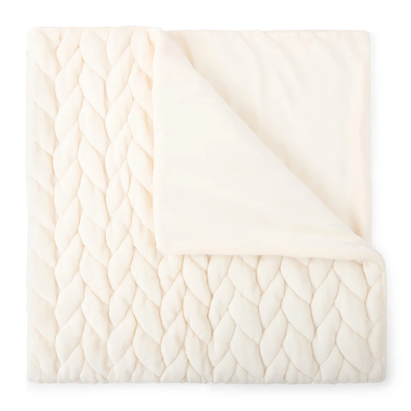 Liz Claiborne Chunky Chevron Throw