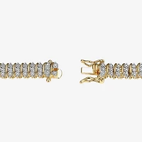 Sparkle Allure Womens Natural Diamond Accent 7.25 Inch Tennis Bracelet