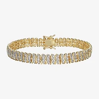 Sparkle Allure Womens Natural Diamond Accent 7.25 Inch Tennis Bracelet
