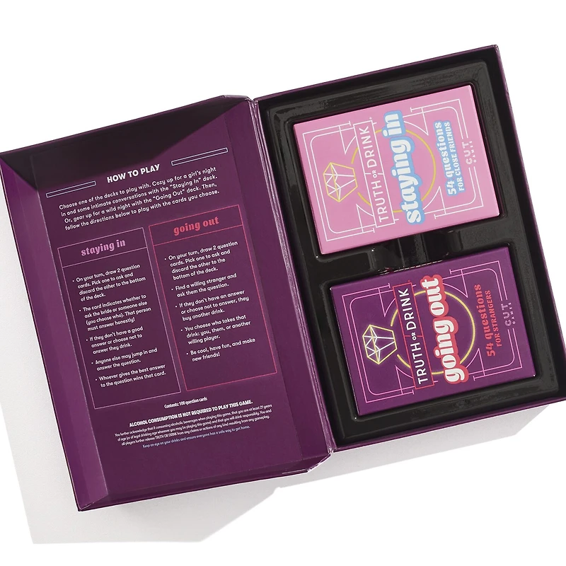 Hasbro Bachelorette Girl'S Night Bundle: Truth Or Drink, Taboo, And Priorities 3-pc. Board Game