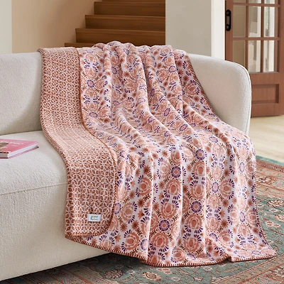 Jenny Martinez Sonora Reversible Coco Plush Throw