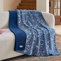 Jenny Martinez Sonora Medallion Reversible Coco Plush Throw