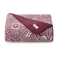Jenny Martinez Sonora Medallion Reversible Coco Plush Throw