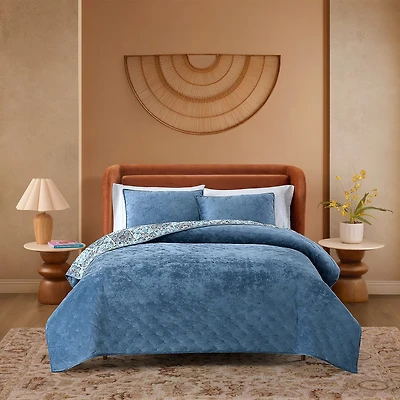 Jenny Martinez Emma 3-pc. Geometric Reversible Quilt Set