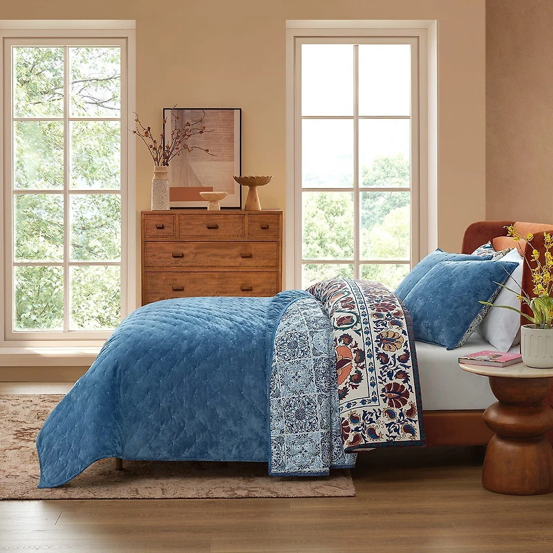 Jenny Martinez Emma 3-pc. Geometric Reversible Quilt Set