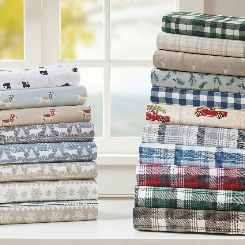 Woolrich Cotton Flannel Sheet Set