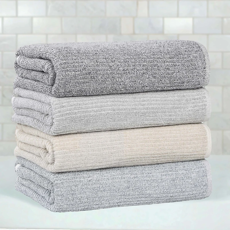 SUPERIOR® Destin Collection 8-pc. Quick Dry Solid Bath Towel Set